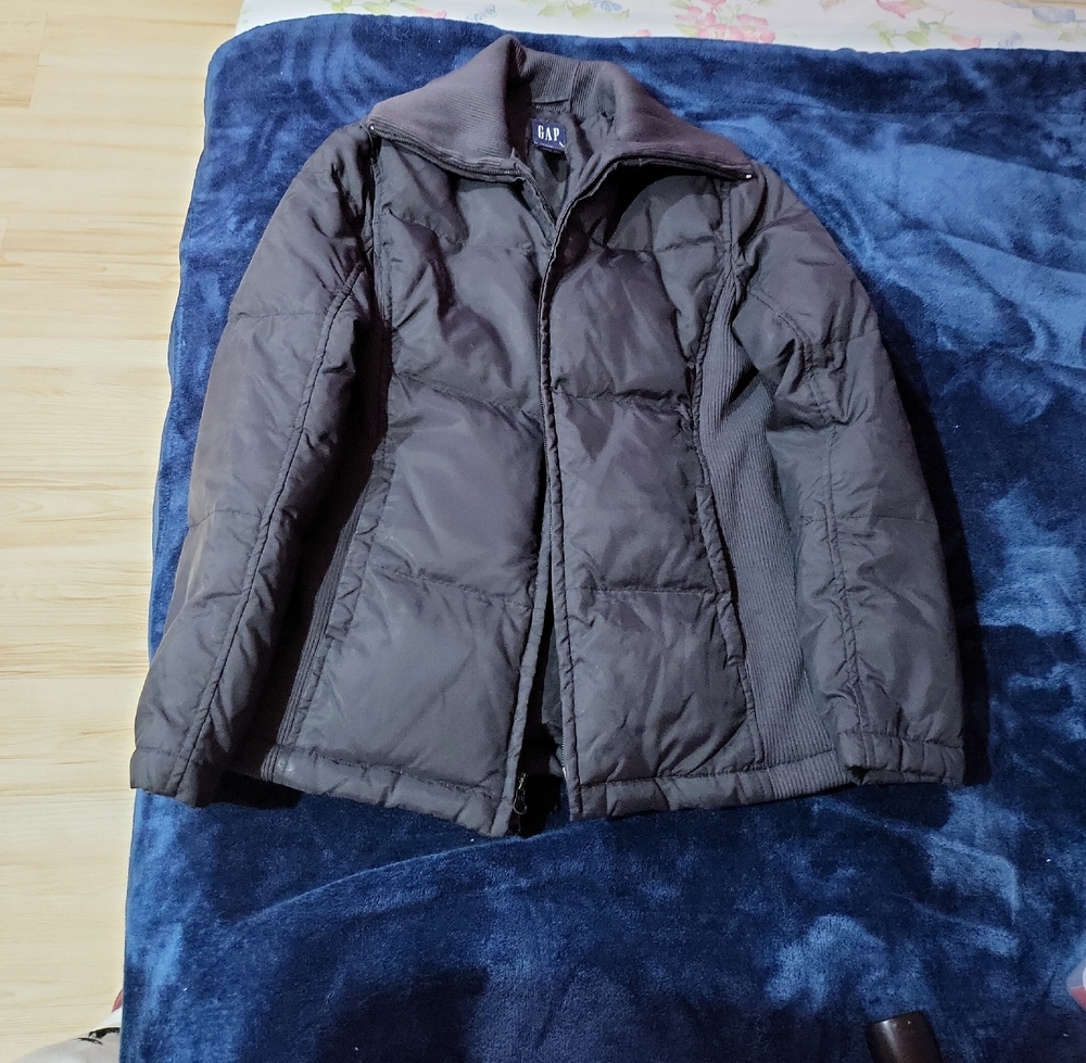 GAP Black Quilted Jacket